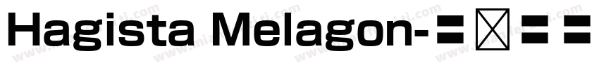 Hagista Melagon字体转换